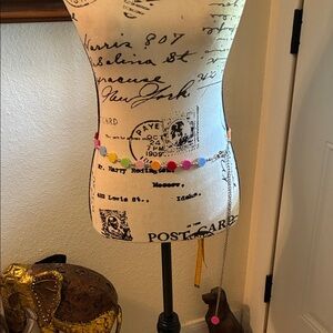 Colorful Beaded Waist Chain-adjustable
